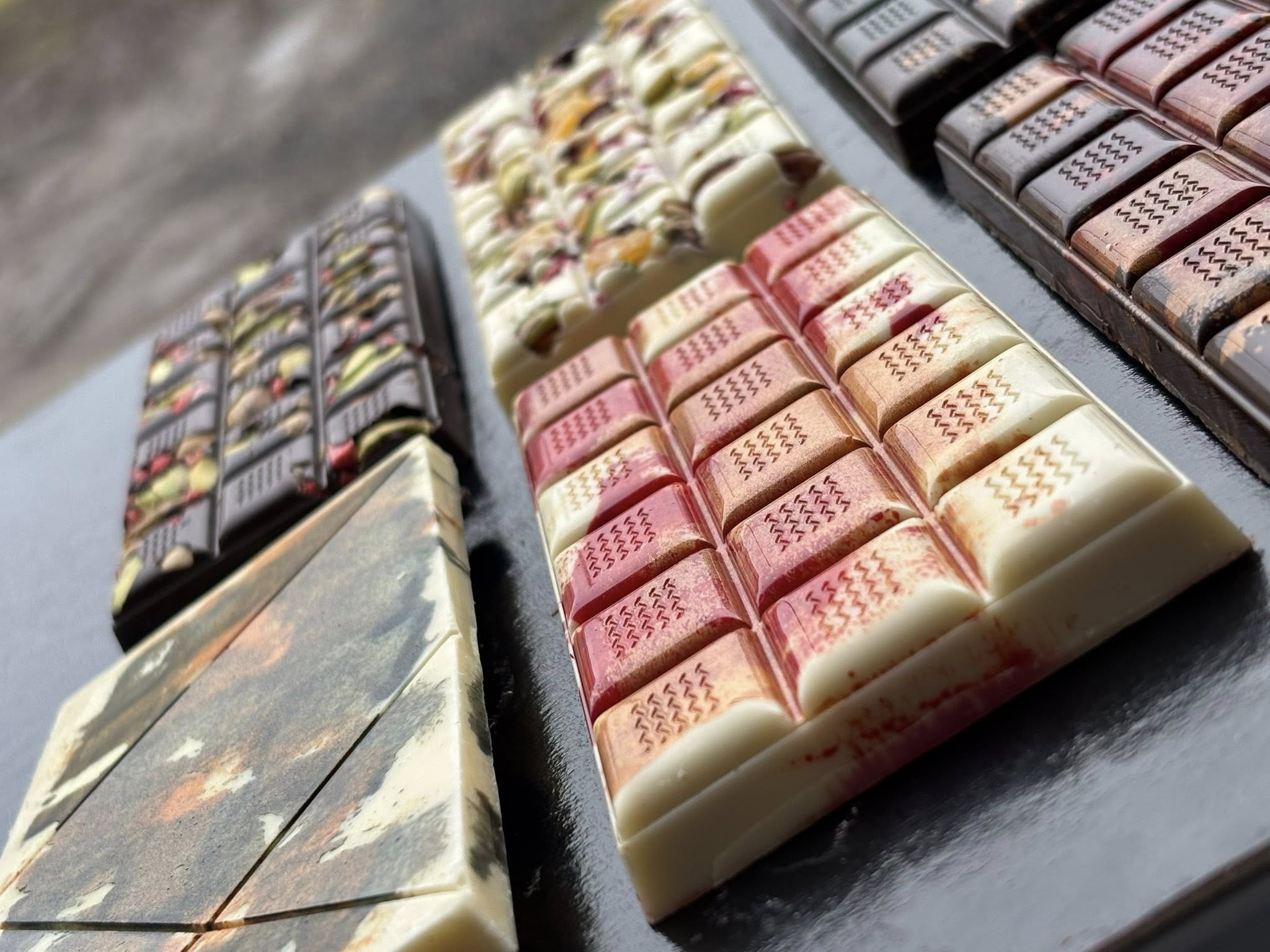 Fehér csokoládé praliné