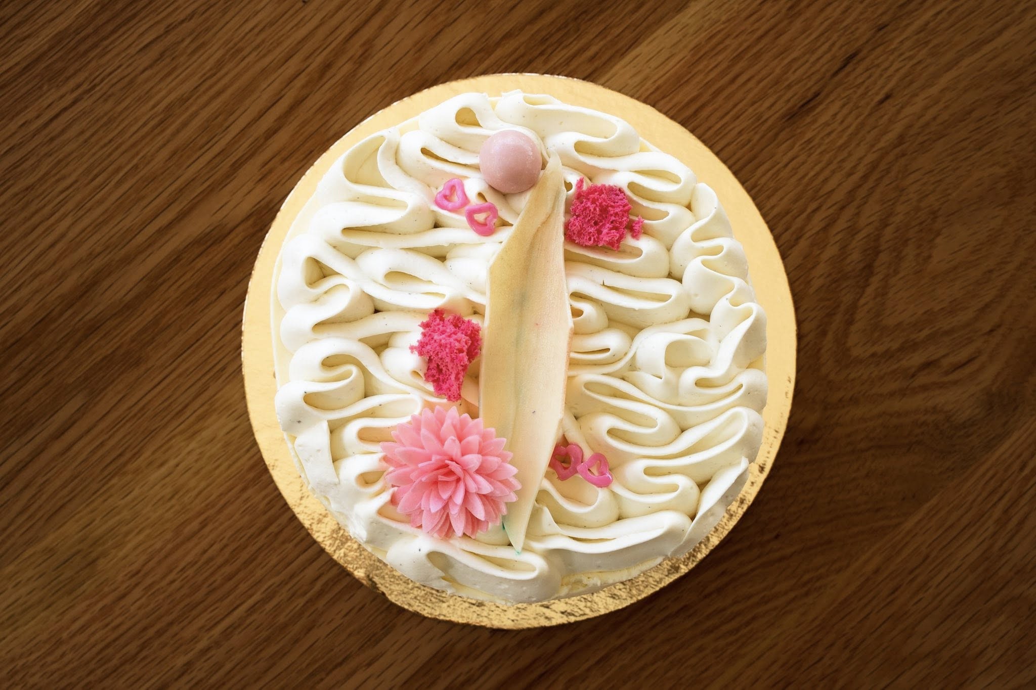 Fehércsokoládés torta